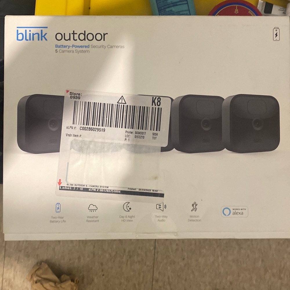 Blink outdoor battery-powered security cameras